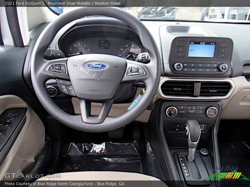 Moondust Silver Metallic / Medium Stone 2021 Ford EcoSport S