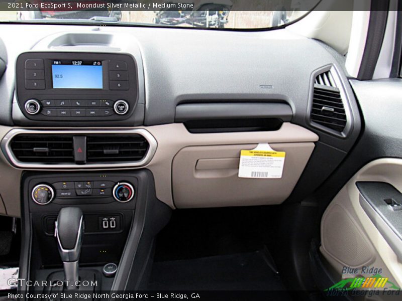 Moondust Silver Metallic / Medium Stone 2021 Ford EcoSport S