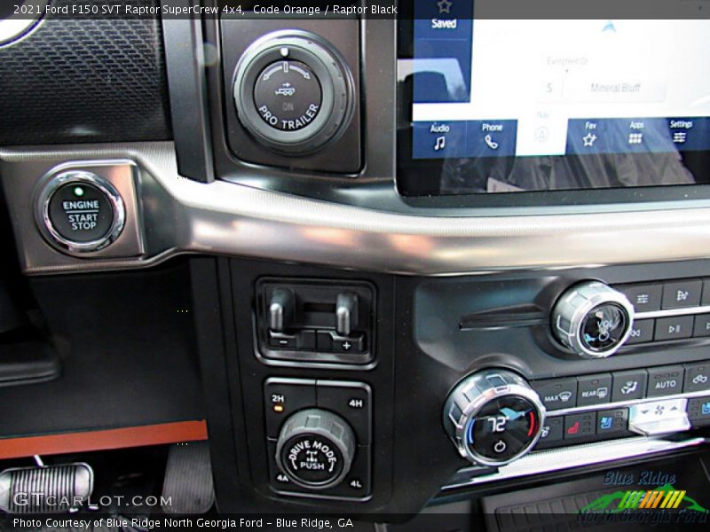 Code Orange / Raptor Black 2021 Ford F150 SVT Raptor SuperCrew 4x4