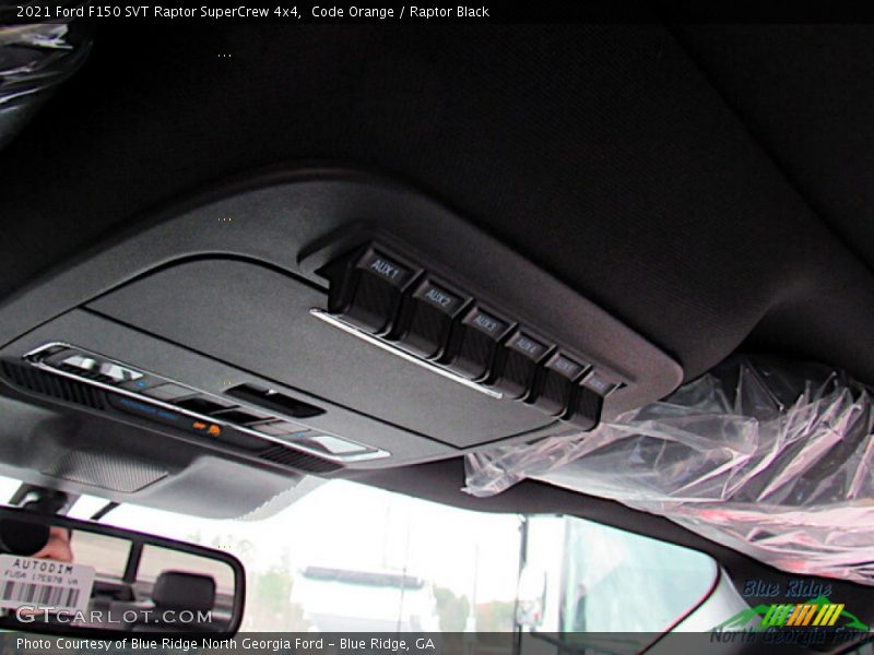 Code Orange / Raptor Black 2021 Ford F150 SVT Raptor SuperCrew 4x4
