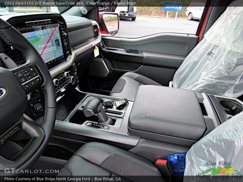 Code Orange / Raptor Black 2021 Ford F150 SVT Raptor SuperCrew 4x4