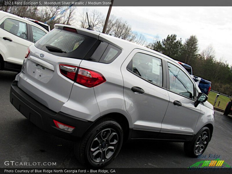 Moondust Silver Metallic / Medium Stone 2021 Ford EcoSport S