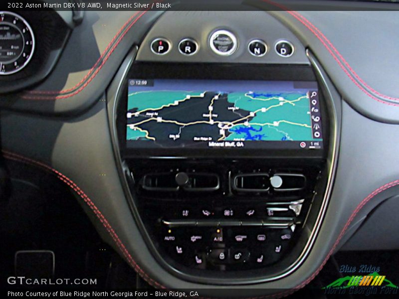 Navigation of 2022 DBX V8 AWD