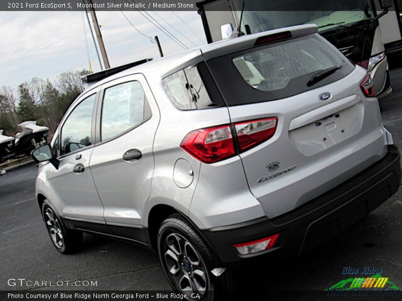 Moondust Silver Metallic / Medium Stone 2021 Ford EcoSport S