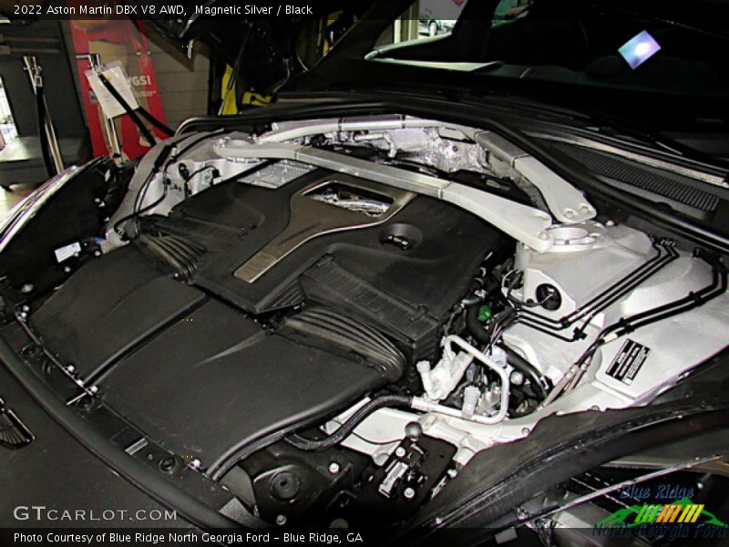  2022 DBX V8 AWD Engine - 4.0 Liter Twin-Turbocharged DOHC 32-Valve VVT V8