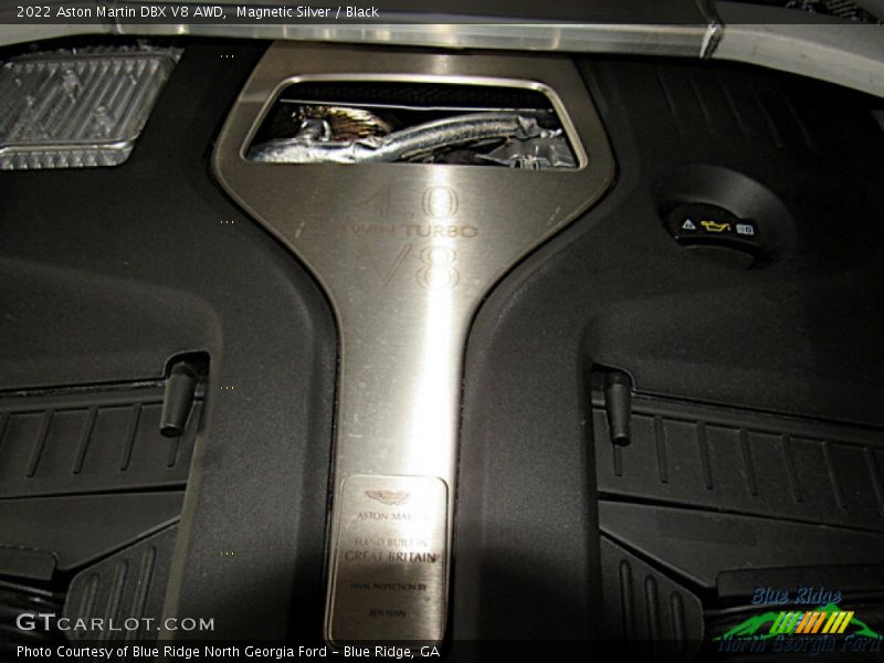Magnetic Silver / Black 2022 Aston Martin DBX V8 AWD