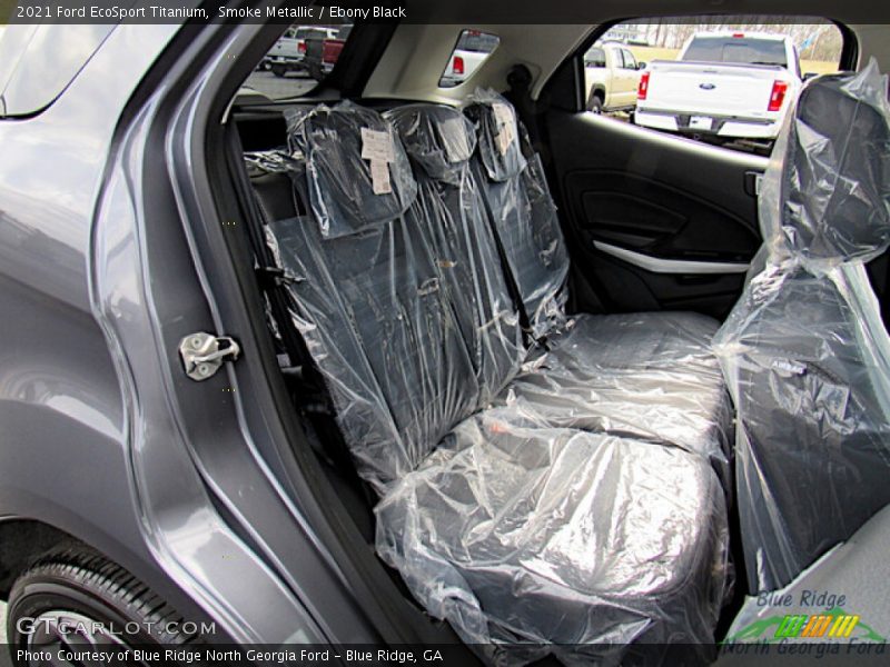 Smoke Metallic / Ebony Black 2021 Ford EcoSport Titanium