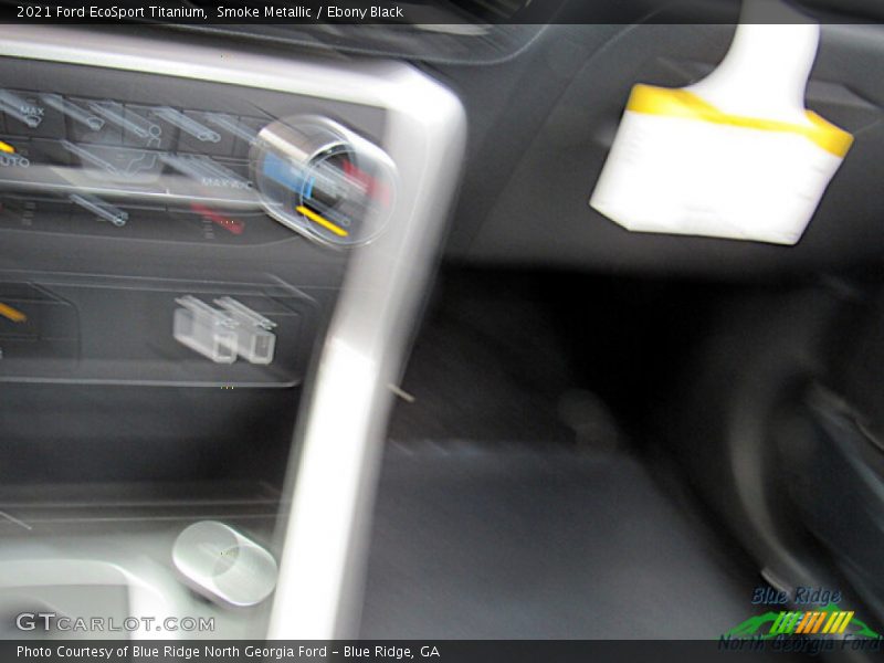 Smoke Metallic / Ebony Black 2021 Ford EcoSport Titanium