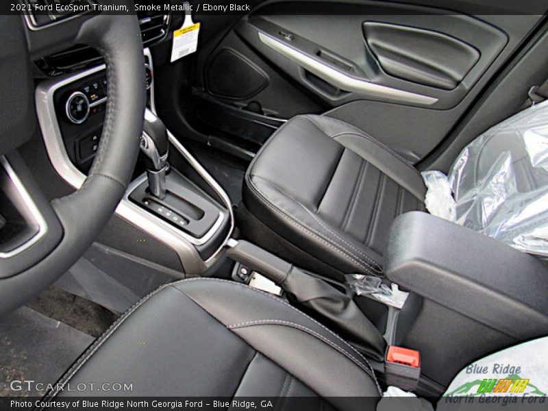 Smoke Metallic / Ebony Black 2021 Ford EcoSport Titanium