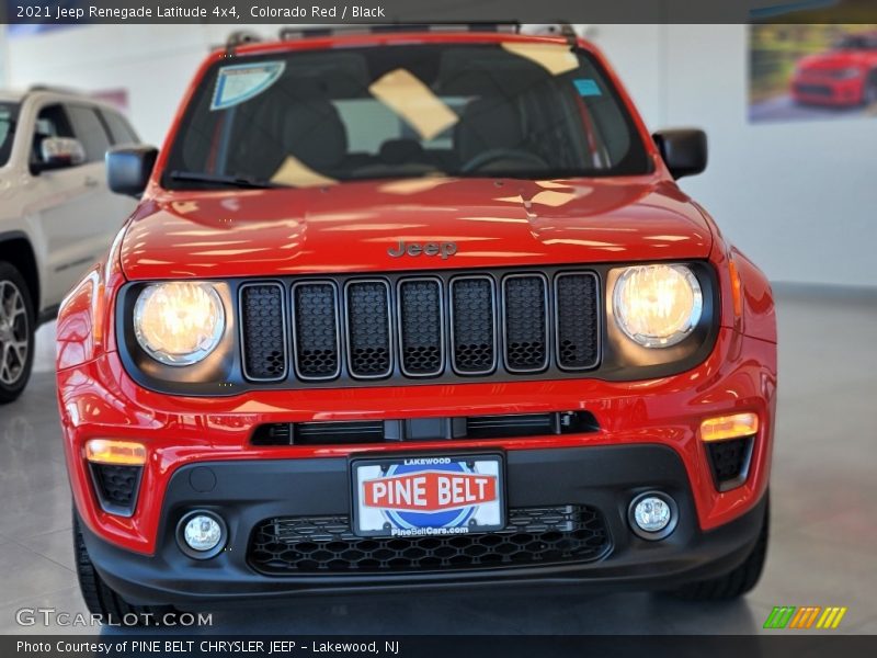 Colorado Red / Black 2021 Jeep Renegade Latitude 4x4