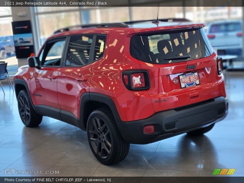 Colorado Red / Black 2021 Jeep Renegade Latitude 4x4
