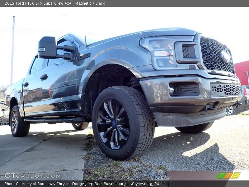 Magnetic / Black 2019 Ford F150 STX SuperCrew 4x4
