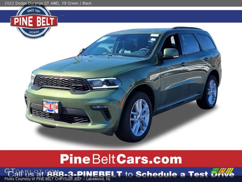 F8 Green / Black 2022 Dodge Durango GT AWD