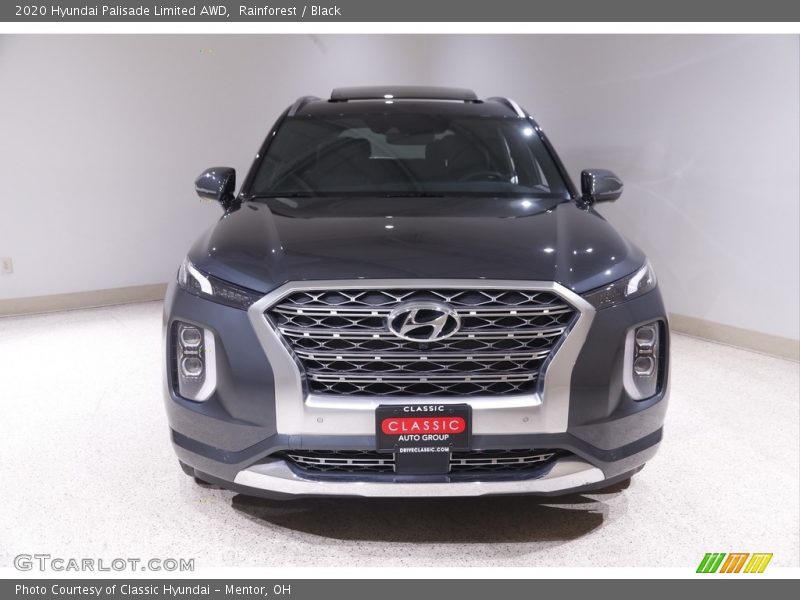 Rainforest / Black 2020 Hyundai Palisade Limited AWD