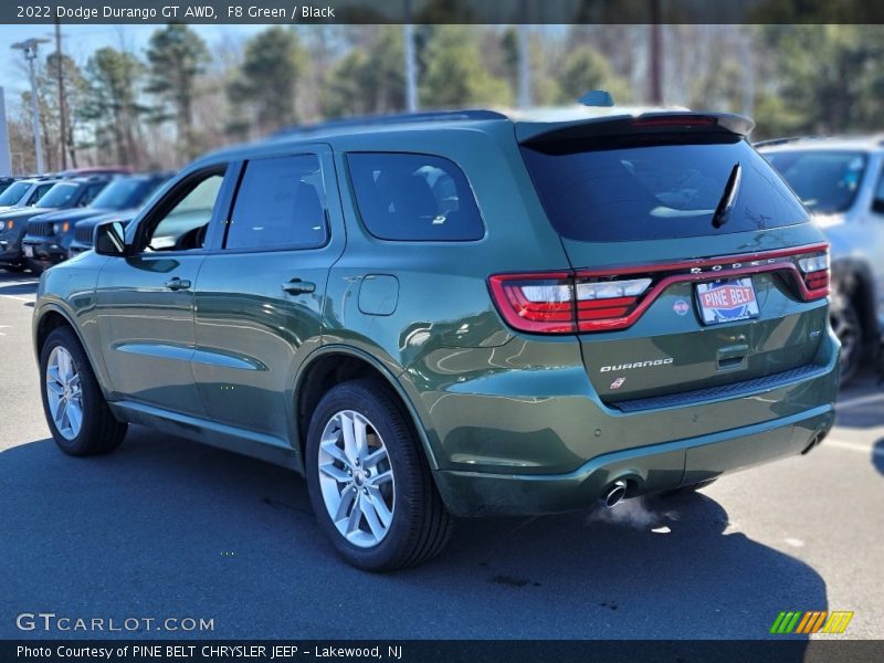 F8 Green / Black 2022 Dodge Durango GT AWD
