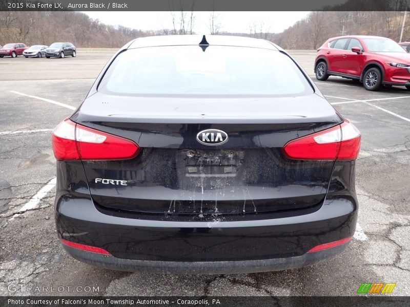 Aurora Black / Black 2015 Kia Forte LX