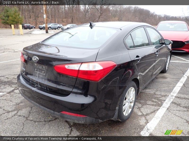 Aurora Black / Black 2015 Kia Forte LX