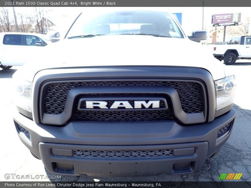 Bright White / Black 2022 Ram 1500 Classic Quad Cab 4x4