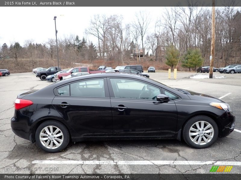 Aurora Black / Black 2015 Kia Forte LX