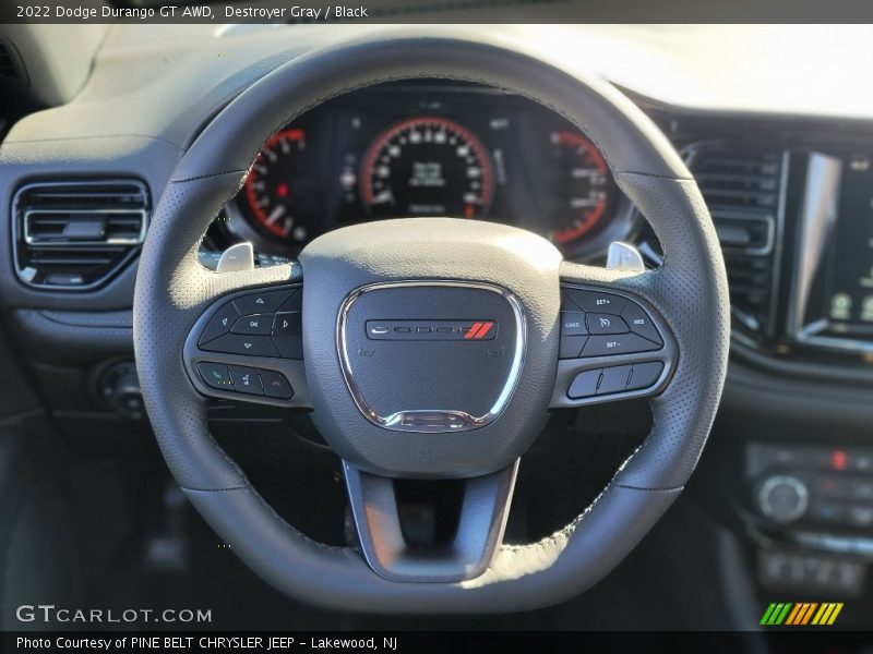 Destroyer Gray / Black 2022 Dodge Durango GT AWD