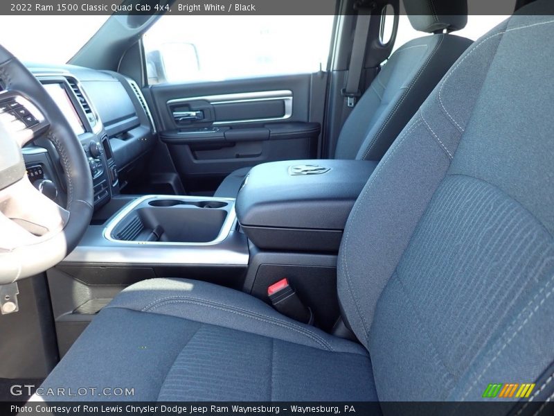 Bright White / Black 2022 Ram 1500 Classic Quad Cab 4x4