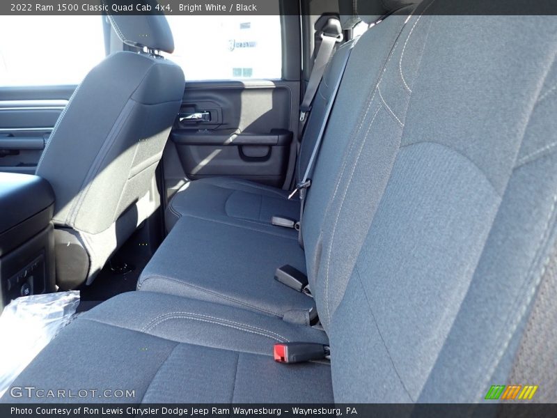 Bright White / Black 2022 Ram 1500 Classic Quad Cab 4x4
