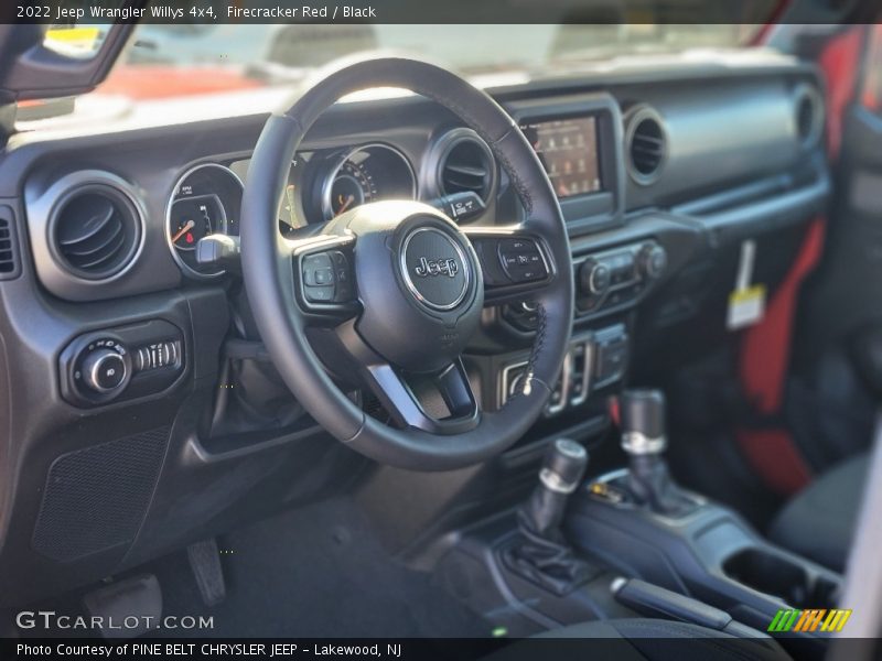 Firecracker Red / Black 2022 Jeep Wrangler Willys 4x4