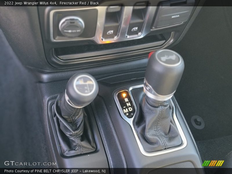  2022 Wrangler Willys 4x4 8 Speed Automatic Shifter