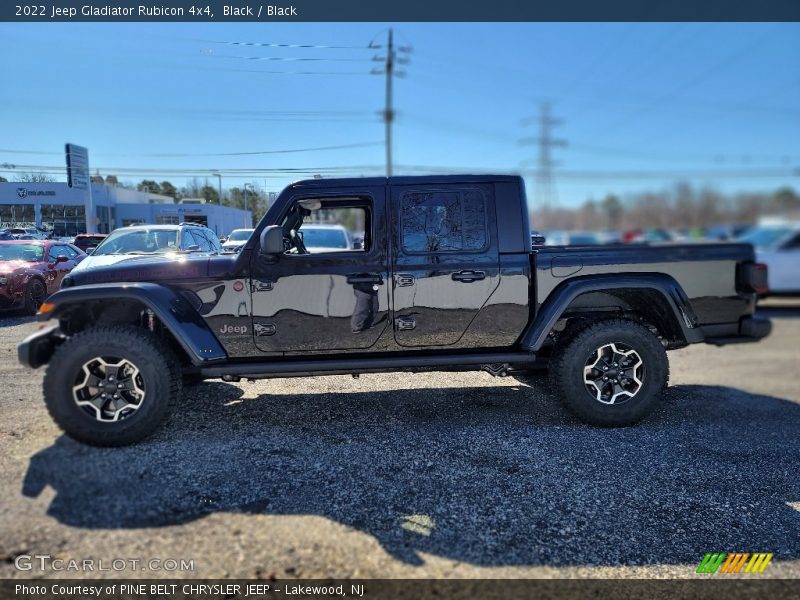 Black / Black 2022 Jeep Gladiator Rubicon 4x4