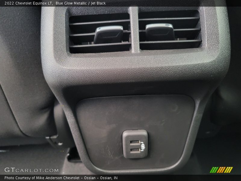 Blue Glow Metallic / Jet Black 2022 Chevrolet Equinox LT