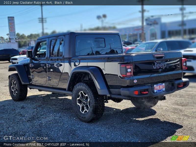 Black / Black 2022 Jeep Gladiator Rubicon 4x4