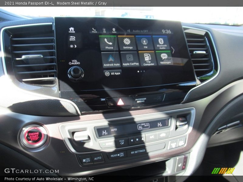 Modern Steel Metallic / Gray 2021 Honda Passport EX-L