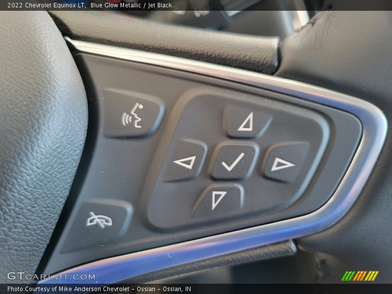 Blue Glow Metallic / Jet Black 2022 Chevrolet Equinox LT