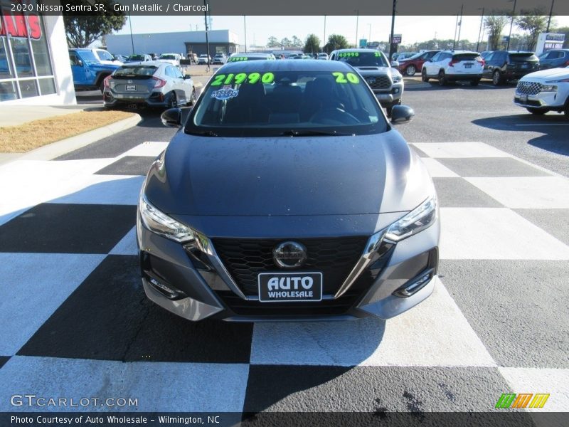 Gun Metallic / Charcoal 2020 Nissan Sentra SR