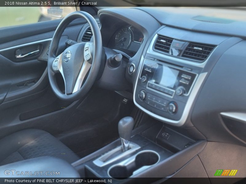 Brilliant Silver / Charcoal 2018 Nissan Altima 2.5 S