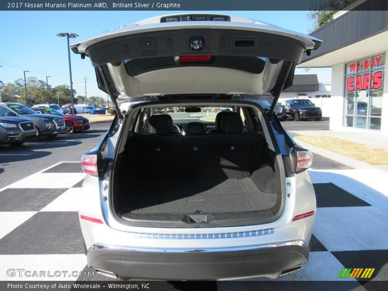 Brilliant Silver / Graphite 2017 Nissan Murano Platinum AWD