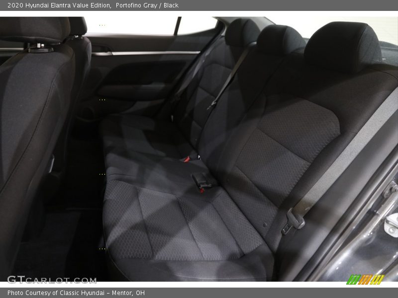 Portofino Gray / Black 2020 Hyundai Elantra Value Edition
