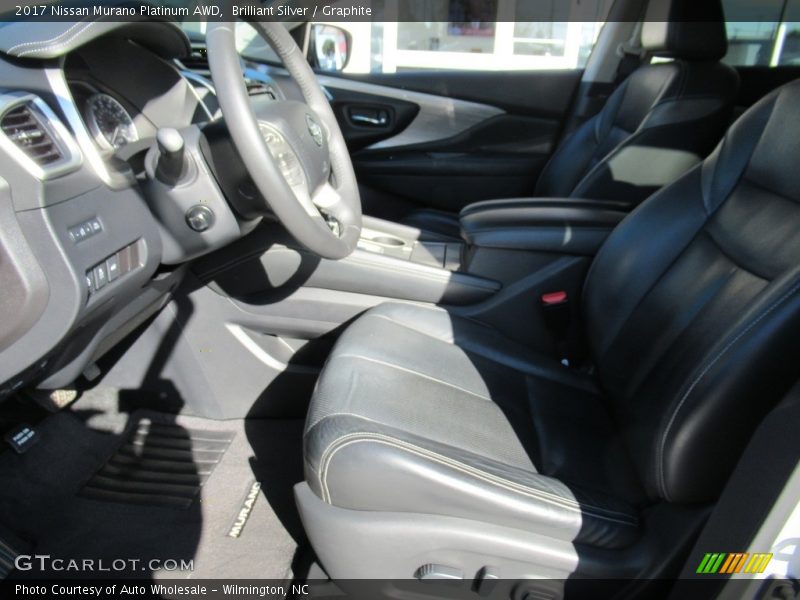 Brilliant Silver / Graphite 2017 Nissan Murano Platinum AWD
