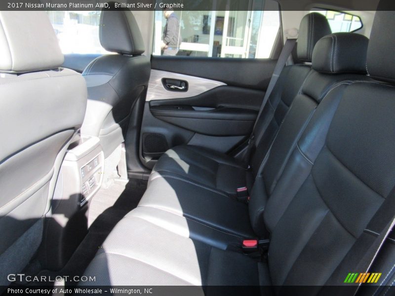 Brilliant Silver / Graphite 2017 Nissan Murano Platinum AWD