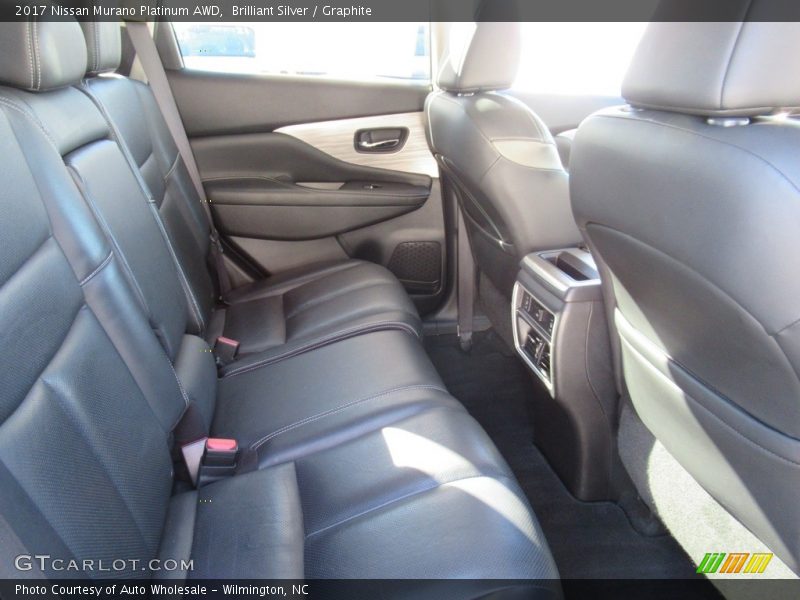 Brilliant Silver / Graphite 2017 Nissan Murano Platinum AWD