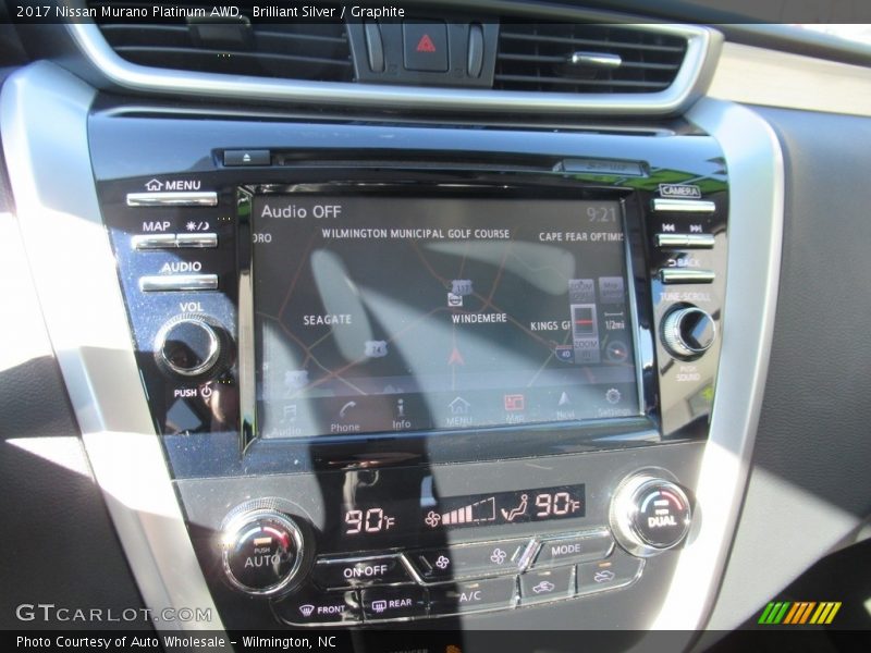 Brilliant Silver / Graphite 2017 Nissan Murano Platinum AWD