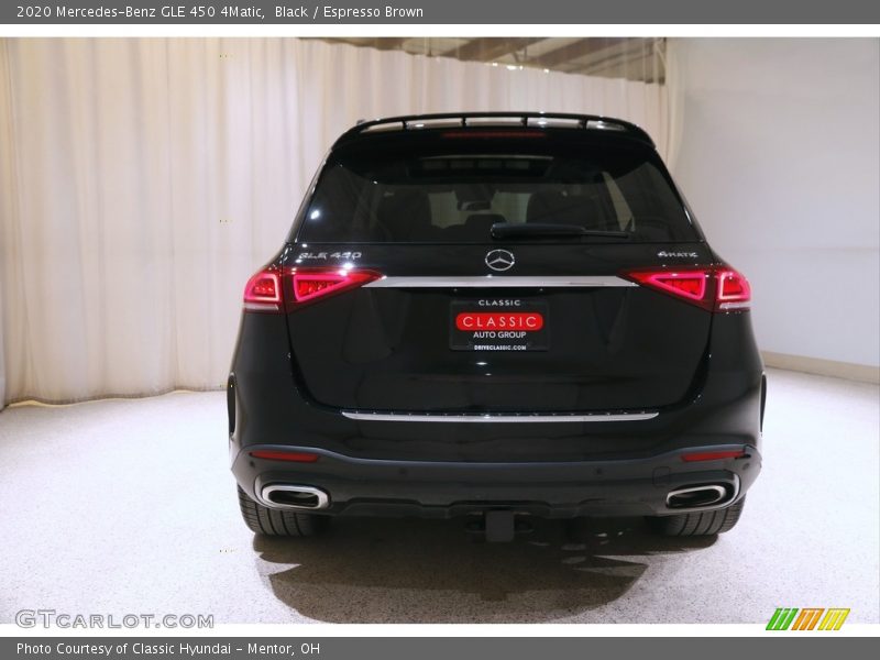 Black / Espresso Brown 2020 Mercedes-Benz GLE 450 4Matic