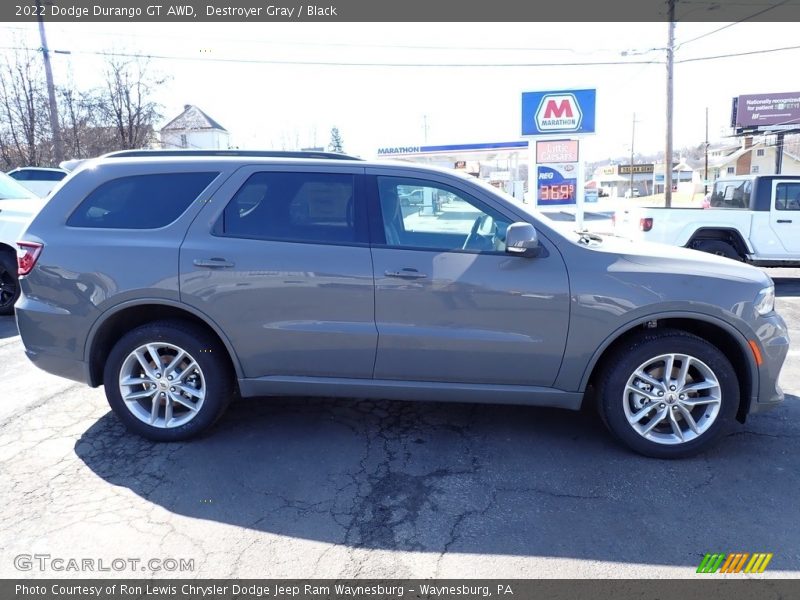 Destroyer Gray / Black 2022 Dodge Durango GT AWD