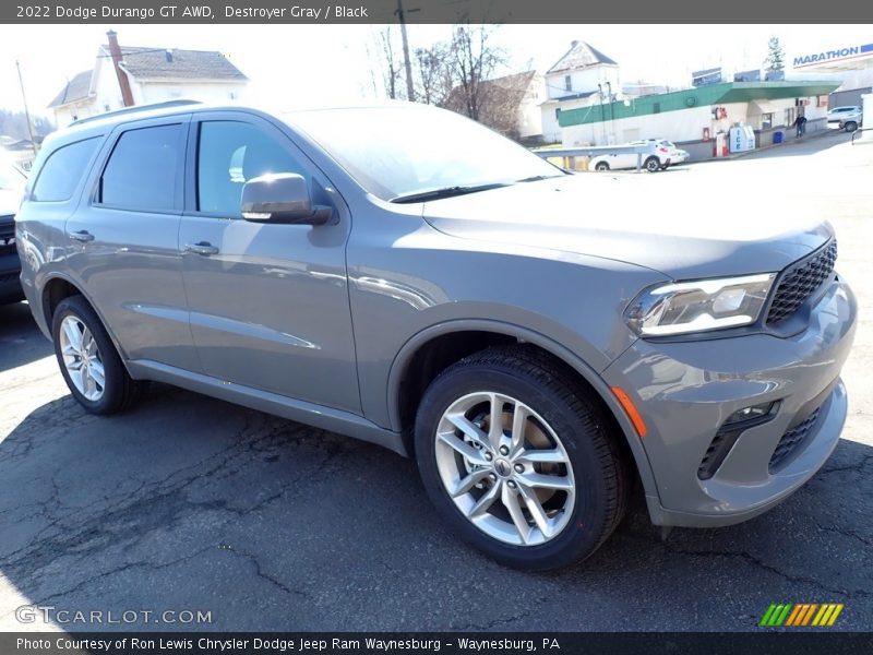 Destroyer Gray / Black 2022 Dodge Durango GT AWD