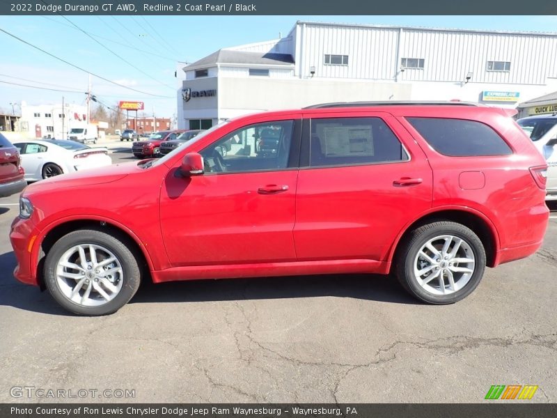Redline 2 Coat Pearl / Black 2022 Dodge Durango GT AWD