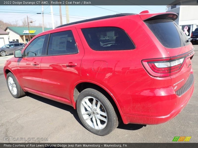 Redline 2 Coat Pearl / Black 2022 Dodge Durango GT AWD