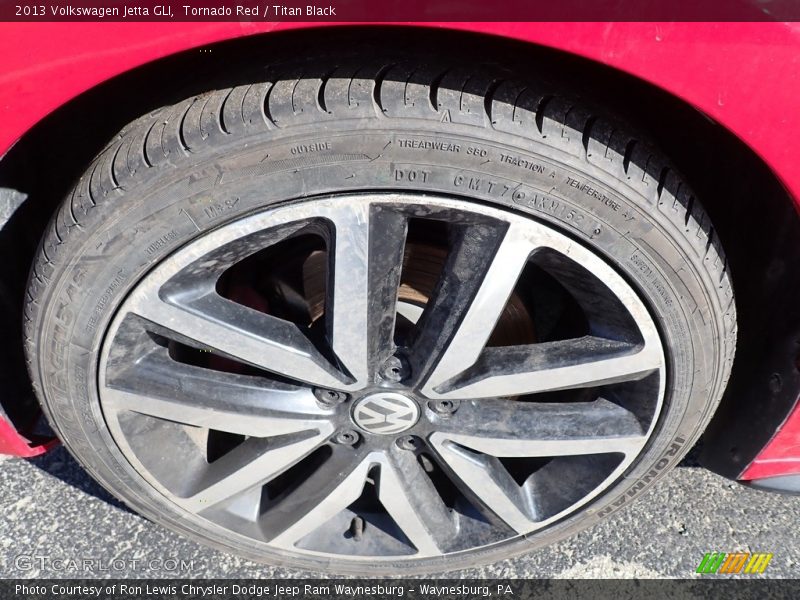 Tornado Red / Titan Black 2013 Volkswagen Jetta GLI