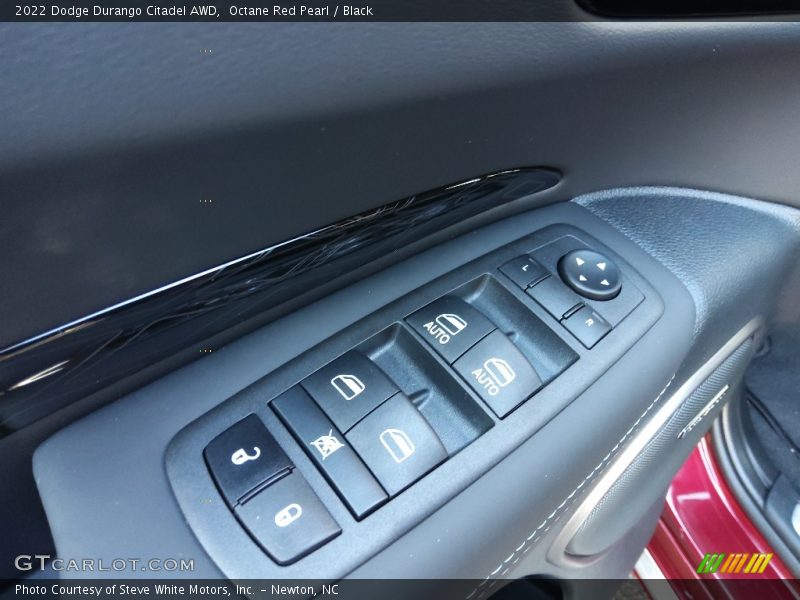 Octane Red Pearl / Black 2022 Dodge Durango Citadel AWD