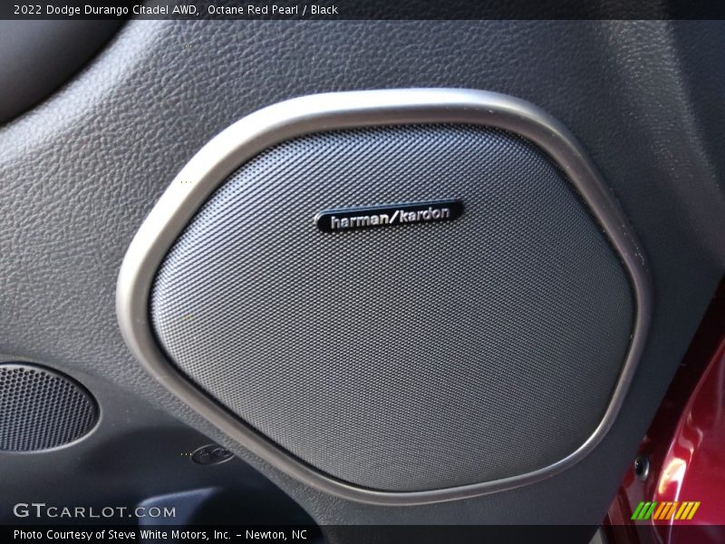 Octane Red Pearl / Black 2022 Dodge Durango Citadel AWD