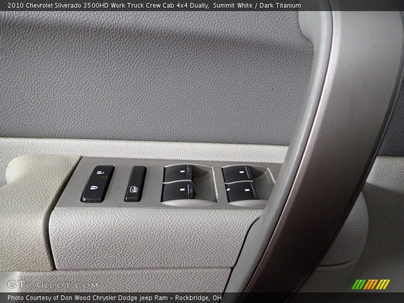 Door Panel of 2010 Silverado 3500HD Work Truck Crew Cab 4x4 Dually